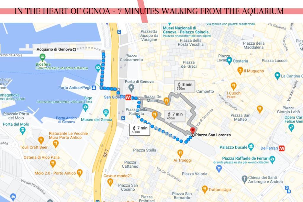 San Lorenzo Central Apartment 热那亚 外观 照片